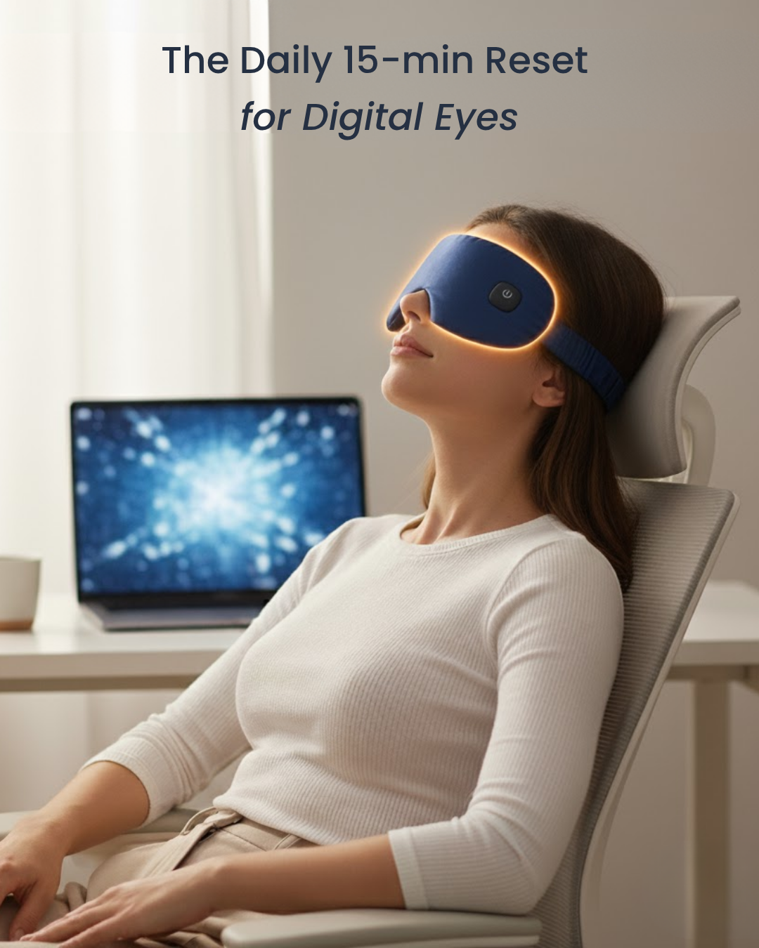 Restora HeatSilk™ Sleep Eye Mask