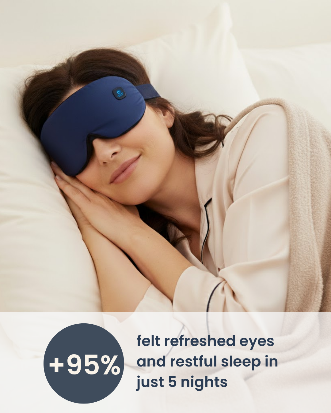 Restora HeatSilk™ Sleep Eye Mask