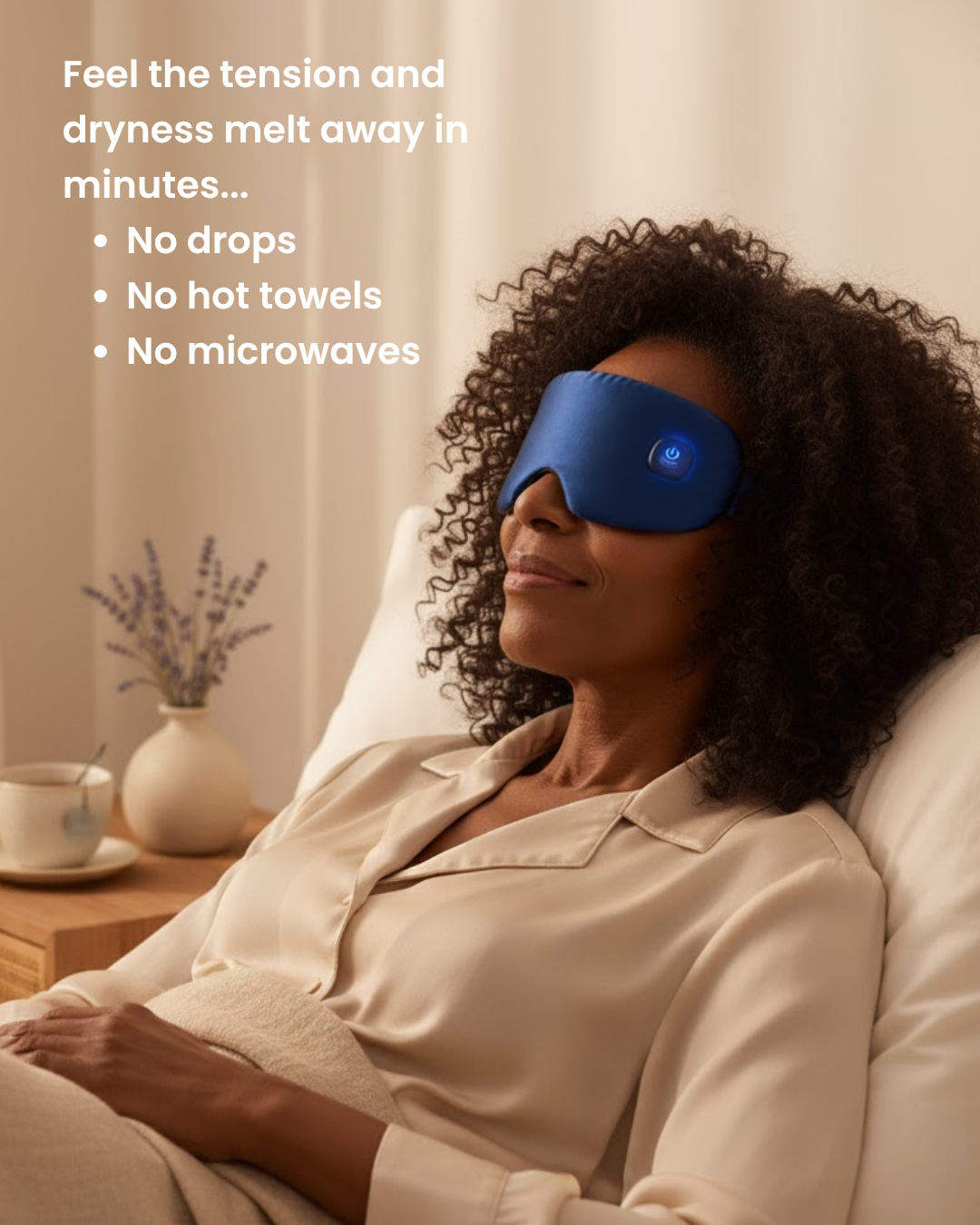 Restora HeatSilk™ Sleep Eye Mask