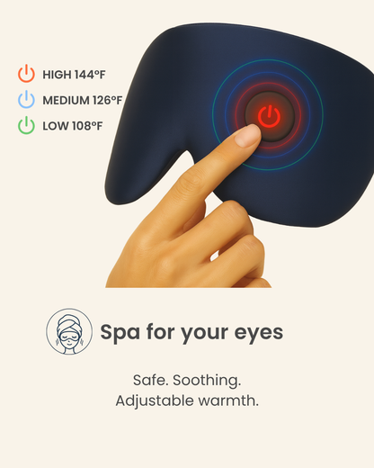 Restora HeatSilk™ Sleep Eye Mask